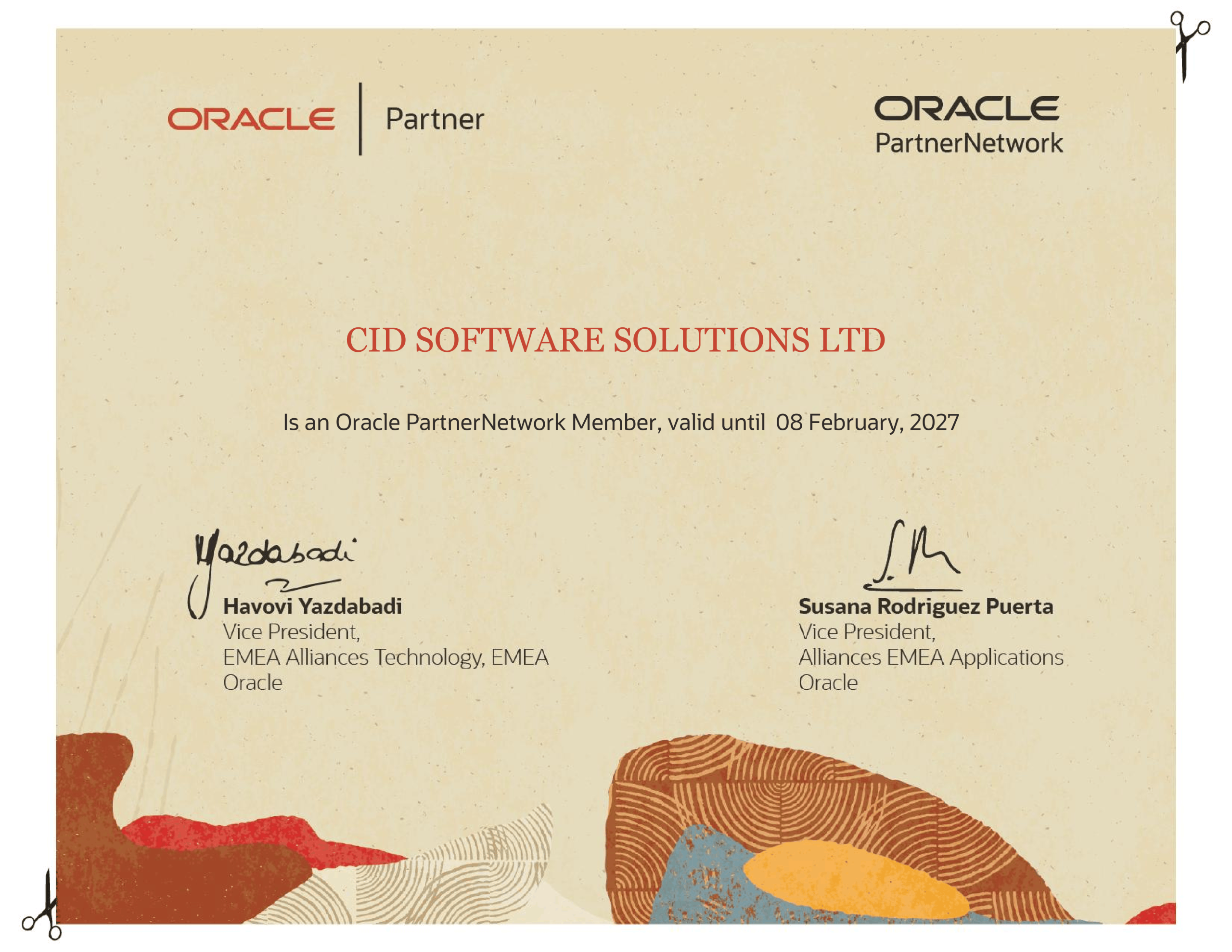 Oracle Partner Network 